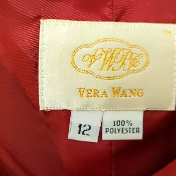 Vintage Vera Wang formal fitted column dress. - Picture 2 of 6